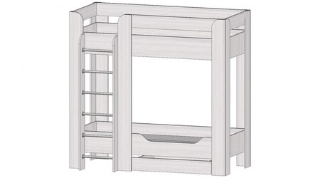 Кровать 2-х ярусная Ральф
